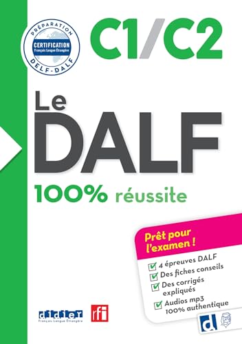 9782278112043: Le DALF C1/C2 100% russite - dition 2016-2017 - Livre + didierfle.app
