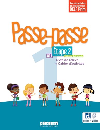 Imagen de archivo de Passe-passe 1 - Etape 2 - Livre + Cahier + didierfle.app [FRENCH LANGUAGE - Soft Cover ] a la venta por booksXpress