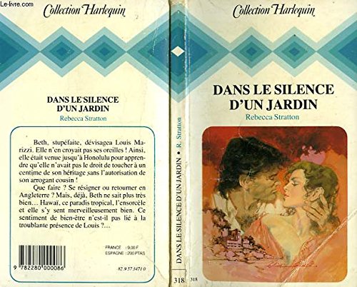 Stock image for Dans le silence d'un jardin for sale by Librairie Th  la page