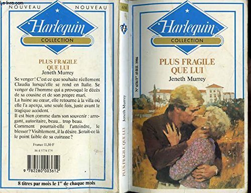 Imagen de archivo de Plus fragile que lui (Harlequin) a la venta por Ammareal