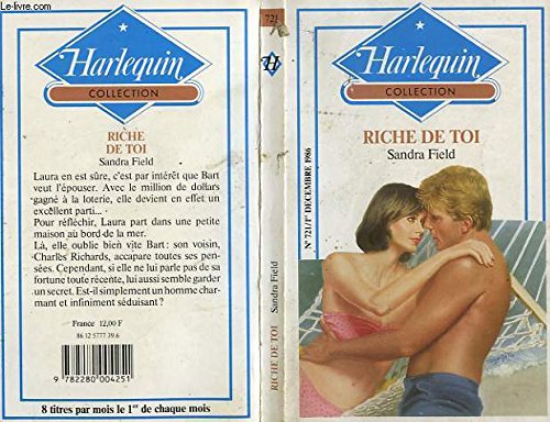 Beispielbild fr Riche de toi (Harlequin) zum Verkauf von Librairie Th  la page