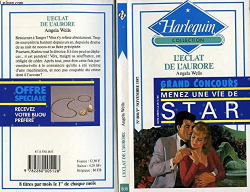 Beispielbild fr L'clat de l'aurore (Harlequin) zum Verkauf von Librairie Th  la page