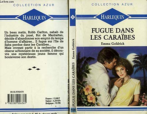 Imagen de archivo de Fugue dans les Carabes (Collection Azur) a la venta por Librairie Th  la page