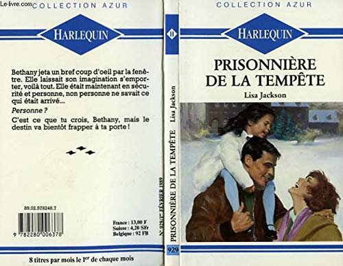 PrisonniÃ¨re de la tempÃªte (9782280006378) by Lisa Jackson