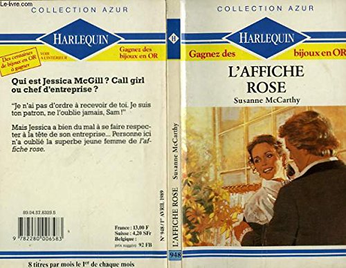 Stock image for L'Affiche rose (Collection Azur) for sale by Librairie Th  la page