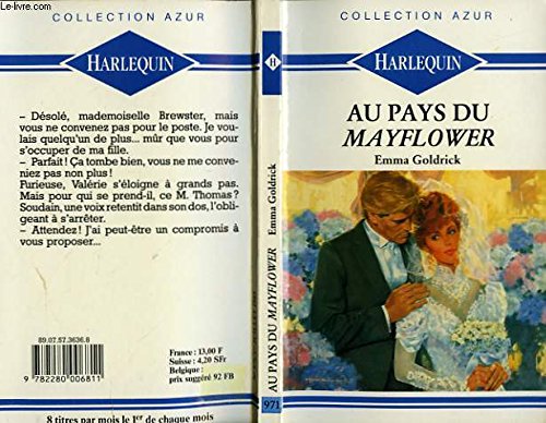 Au pays du Mayflower (Collection Azur) (9782280006811) by Emma Goldrick