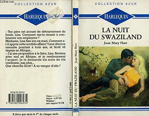 Stock image for La Nuit du Swaziland for sale by Librairie Th  la page