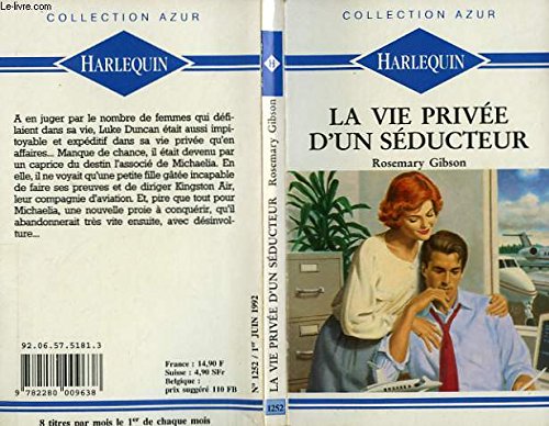 Beispielbild fr La vie prive d'un sducteur zum Verkauf von Librairie Th  la page