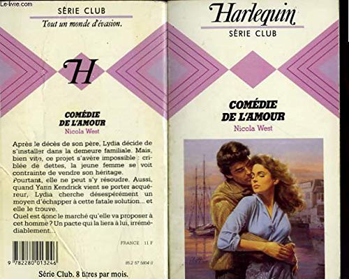 Imagen de archivo de Comdie de l'amour (Harlequin) a la venta por Librairie Th  la page