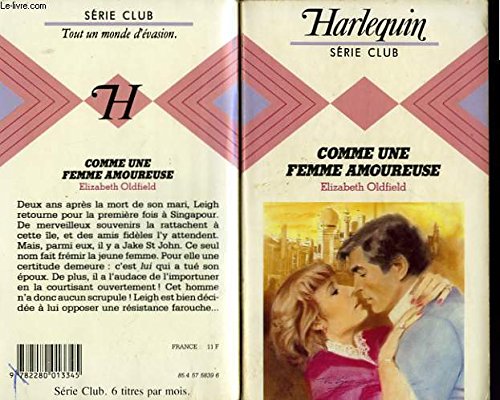 Beispielbild fr Comme une femme amoureuse zum Verkauf von Librairie Th  la page