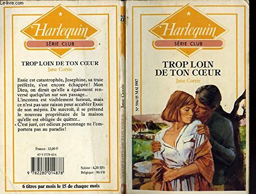 Beispielbild fr Trop loin de ton coeur (Harlequin) zum Verkauf von Ammareal