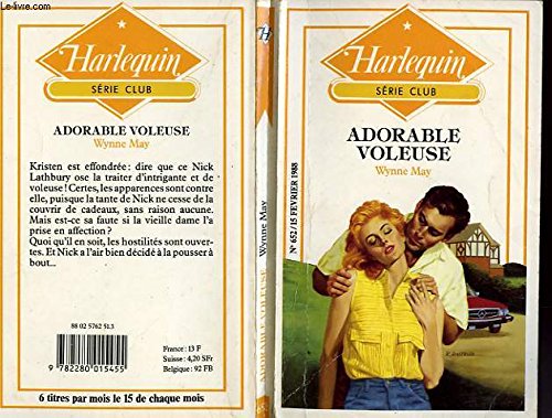 Beispielbild fr Adorable voleuse (Collection Harlequin) zum Verkauf von Ammareal
