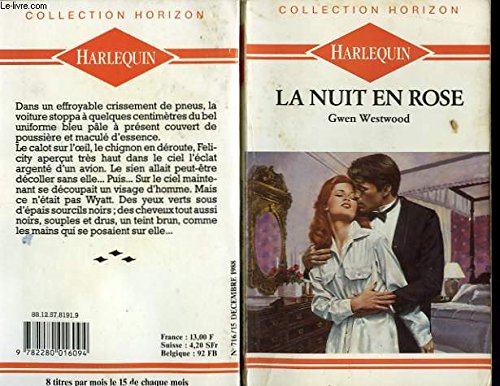 Stock image for La Nuit en rose (Collection Horizon) for sale by Librairie Th  la page