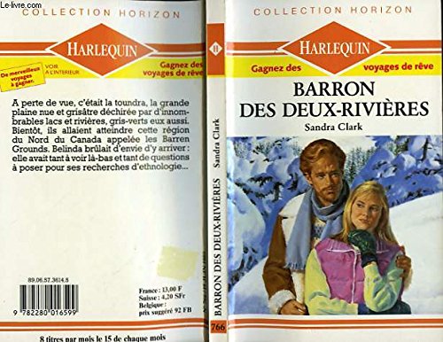 Stock image for Barron des Deux-Rivires (Collection Horizon) for sale by Librairie Th  la page
