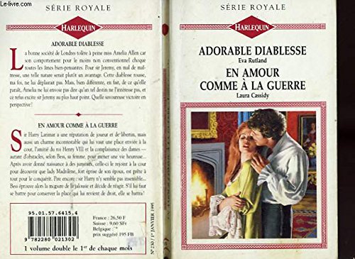 Beispielbild fr Adorable diablesse suivi de en amour comme a la guerre (maiden court - the willful lady) zum Verkauf von Ammareal