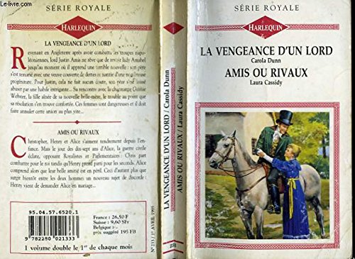 9782280021333: La vengeance d'un lord (Harlequin)