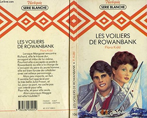 Stock image for Les Voiliers de Rowanbank for sale by Librairie Th  la page