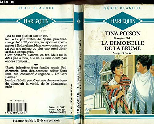 Stock image for Tina-Poison (Harlequin) for sale by Librairie Th  la page