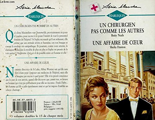 9782280032568: Un chirurgien pas comme les autres (Harlequin)