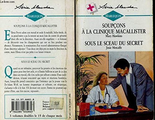 Beispielbild fr Soupons  la clinique MacAllister (Harlequin) zum Verkauf von Ammareal
