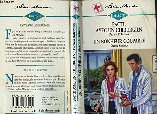 Imagen de archivo de Pacte avec un chirurgien a la venta por Librairie Th  la page