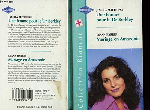 Imagen de archivo de Une femme pour le Dr Berkley a la venta por Librairie Th  la page