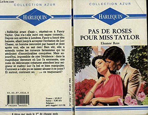 Beispielbild fr Pas de roses pour miss tylor - hunter's harem zum Verkauf von Ammareal