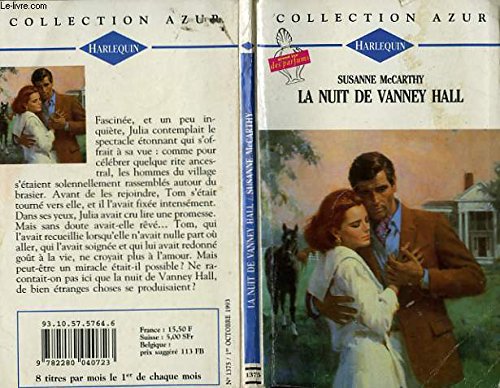 Stock image for La nuit de Vanney Hall for sale by Librairie Th  la page
