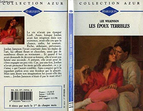 Imagen de archivo de Les epoux terribles - motive for marriage a la venta por Librairie Th  la page