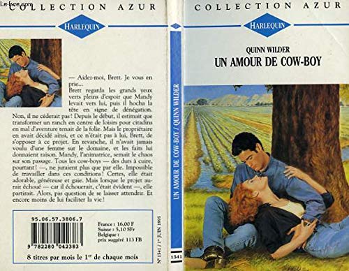 Stock image for Un amour de cow-boy (Collection Azur) for sale by Librairie Th  la page