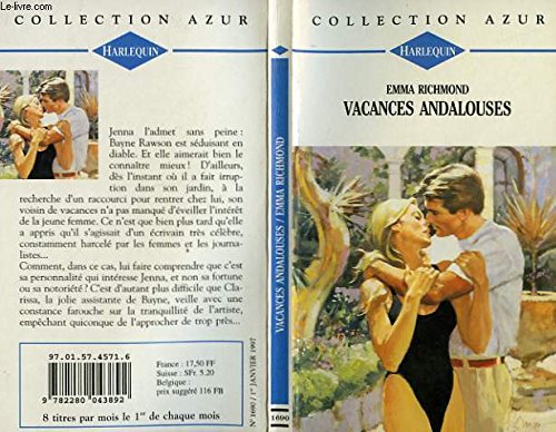 Beispielbild fr Vacances andalouses (Collection Azur) zum Verkauf von Ammareal