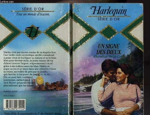 Stock image for Un Signe des dieux (Harlequin) for sale by Librairie Th  la page