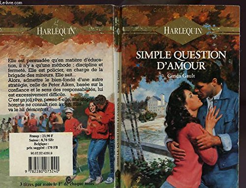 Stock image for Simple question d'amour for sale by Librairie Th  la page