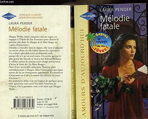Imagen de archivo de Mlodie fatale (Amours d'aujourd'hui) a la venta por Librairie Th  la page