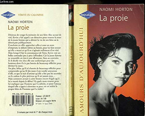 Stock image for La proie for sale by Librairie Th  la page