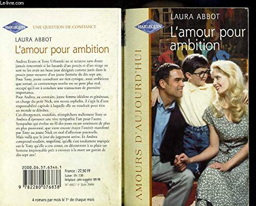 Beispielbild fr L'amour pour ambition (Amours d'aujourd'hui) zum Verkauf von Ammareal