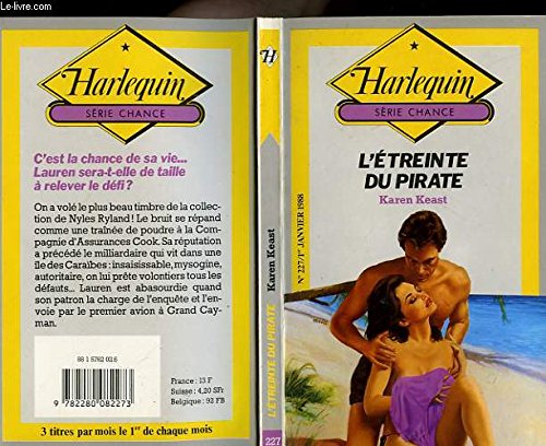 Beispielbild fr L'Etreinte du pirate (Harlequin) zum Verkauf von Ammareal