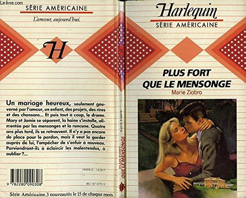 9782280090308: Plus fort que le mensonge (Harlequin)