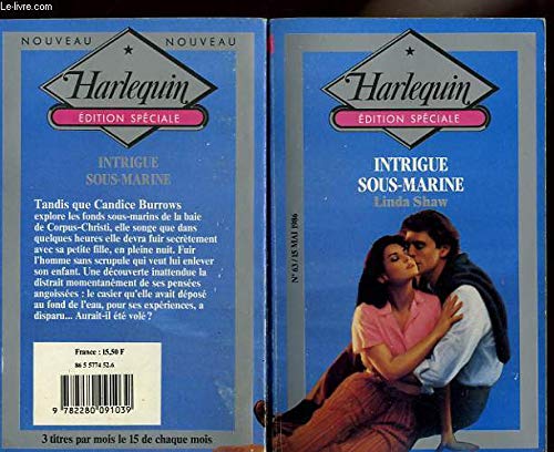 Stock image for Intrigue sous-marine (Harlequin) for sale by Librairie Th  la page