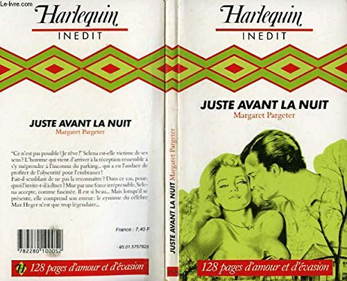 Stock image for Juste avant la nuit for sale by Librairie Th  la page