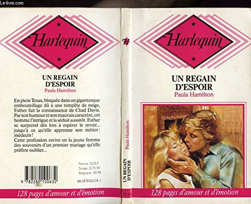 Stock image for Un Regain d'espoir (Harlequin) for sale by Librairie Th  la page