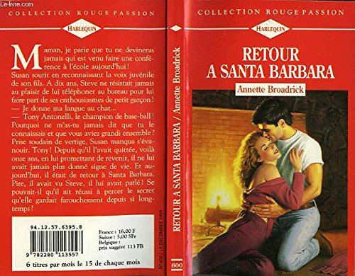 9782280113557: RETOUR A SANTA BARBARA - BACHELOR FATHER