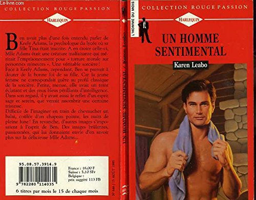 9782280114035: Un homme sentimental (Collection Rouge passion)