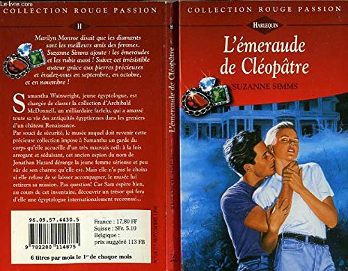 Beispielbild fr L'meraude de Cloptre (Collection Rouge passion) zum Verkauf von Librairie Th  la page