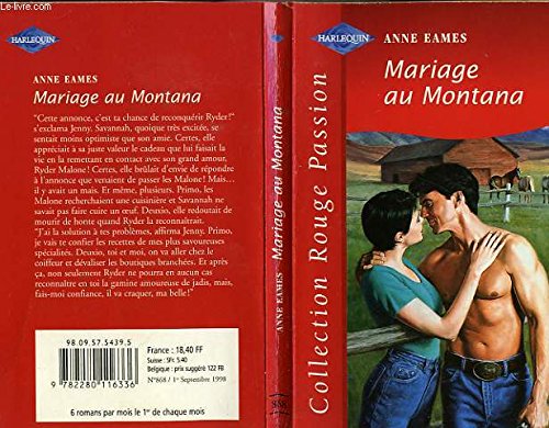 9782280116336: MARIAGE AU MONTANA