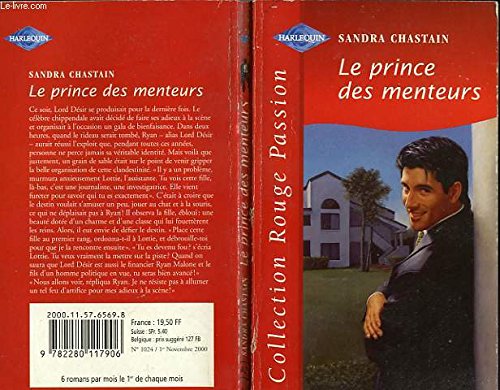 Imagen de archivo de Le prince des menteurs (Collection Rouge passion) a la venta por Ammareal