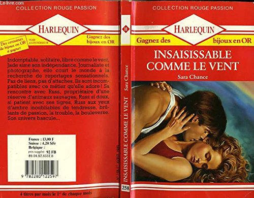 Stock image for Insaisissable comme le vent (Collection Rouge passion) for sale by Ammareal