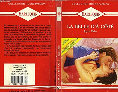 Stock image for La belle d'a cote - pride and joy for sale by Librairie Th  la page