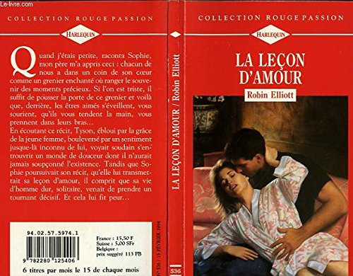 Stock image for La lecon d'amour - sophie's attic for sale by Librairie Th  la page