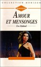 Beispielbild fr Amour et mensonges : Collection : Collection horizon n 1413 zum Verkauf von Ammareal